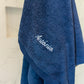 Toalha de Banho Personalizada Azul