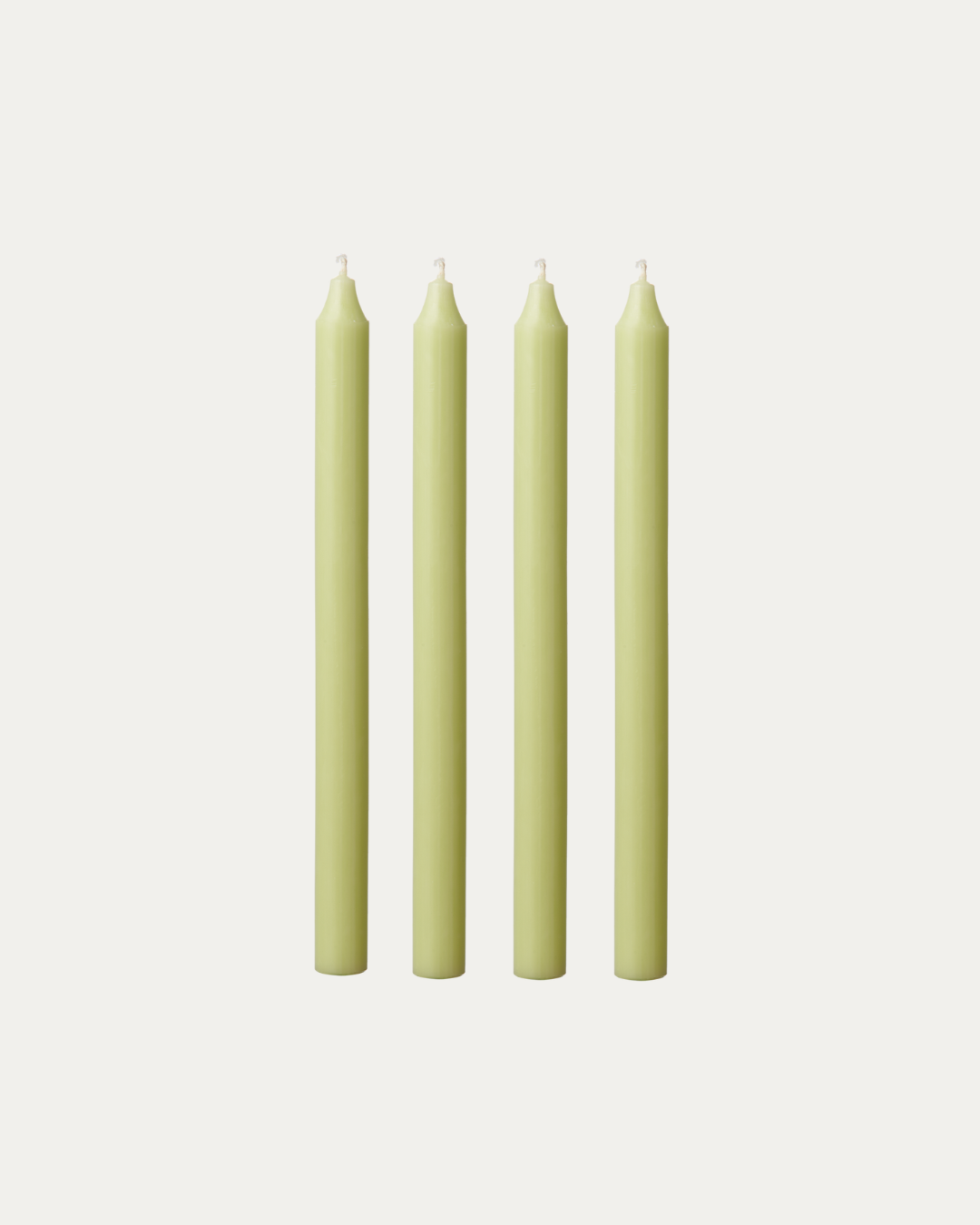 Pack of 4 Mint Green Candles