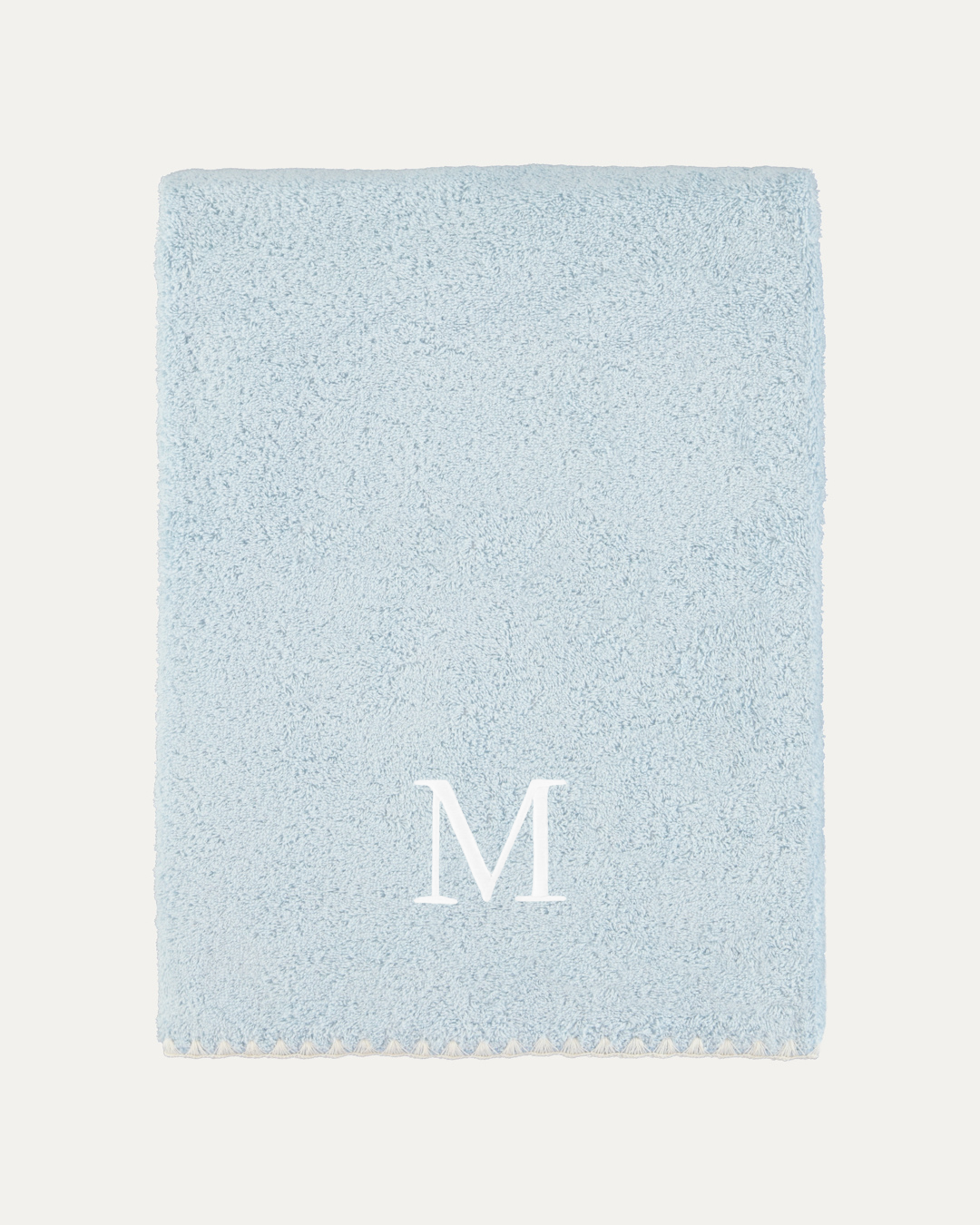 Concha Bath Towel, Baby Blue