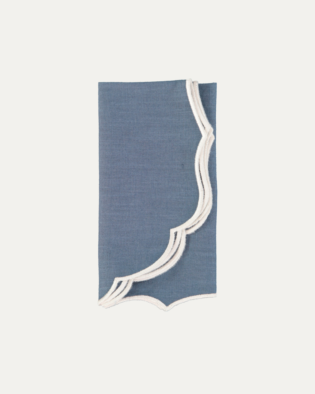 Belmonte Napkin, Blue and White