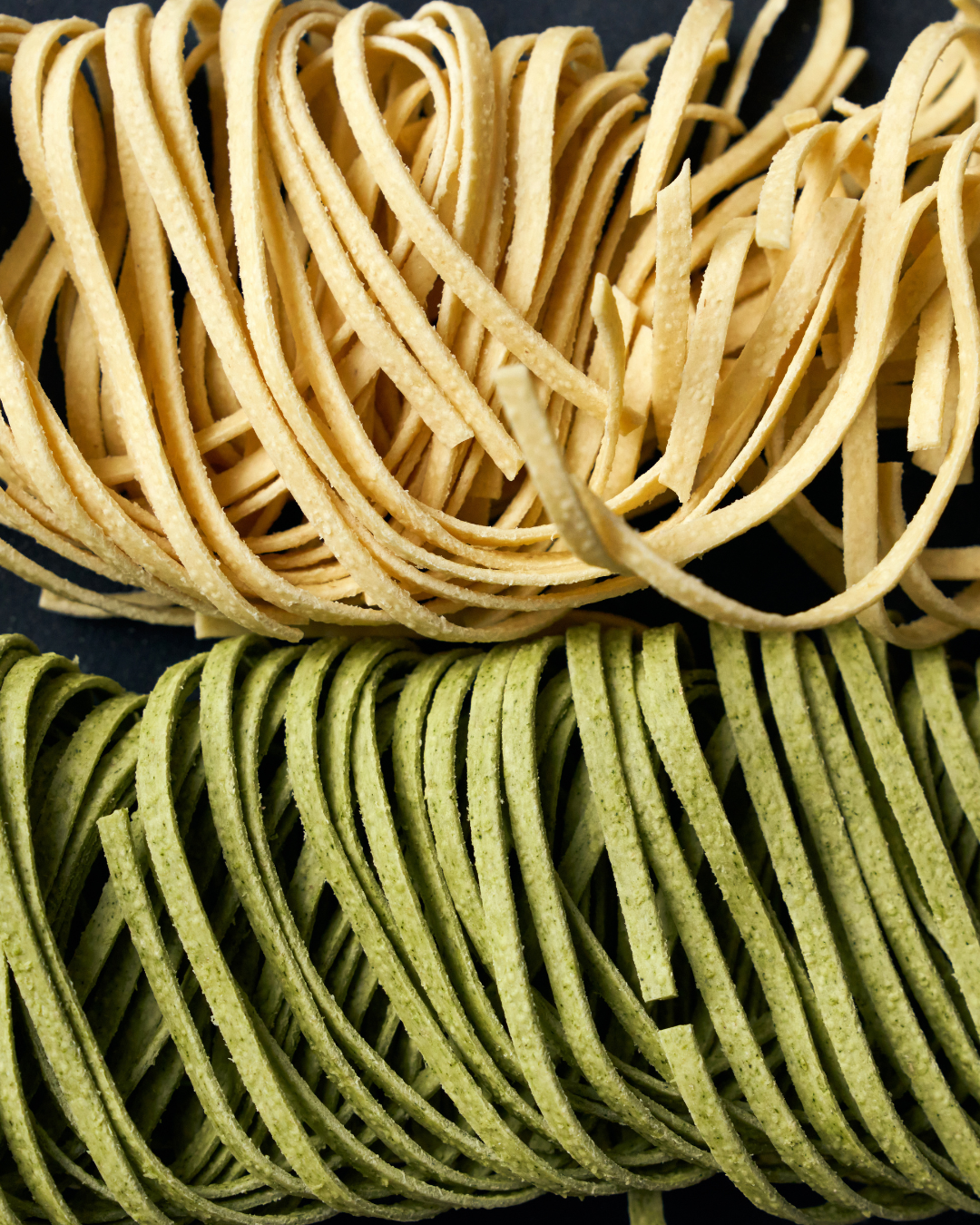 Egg and Spinach Tagliolini Pasta