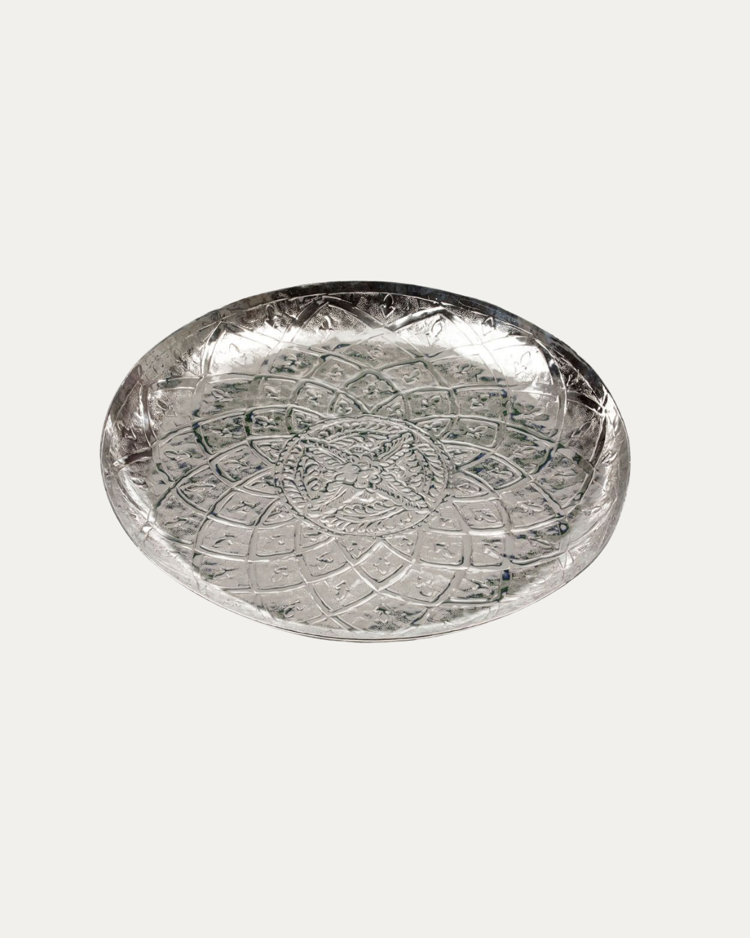 Silver Round Tray